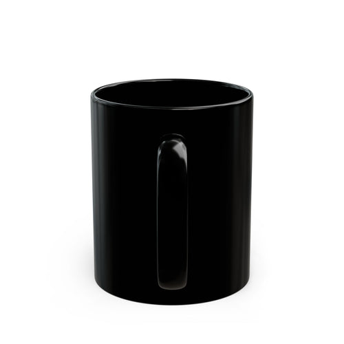 Bee-lieve in Thyself Black Ceramic Coffee Mug (11 oz)