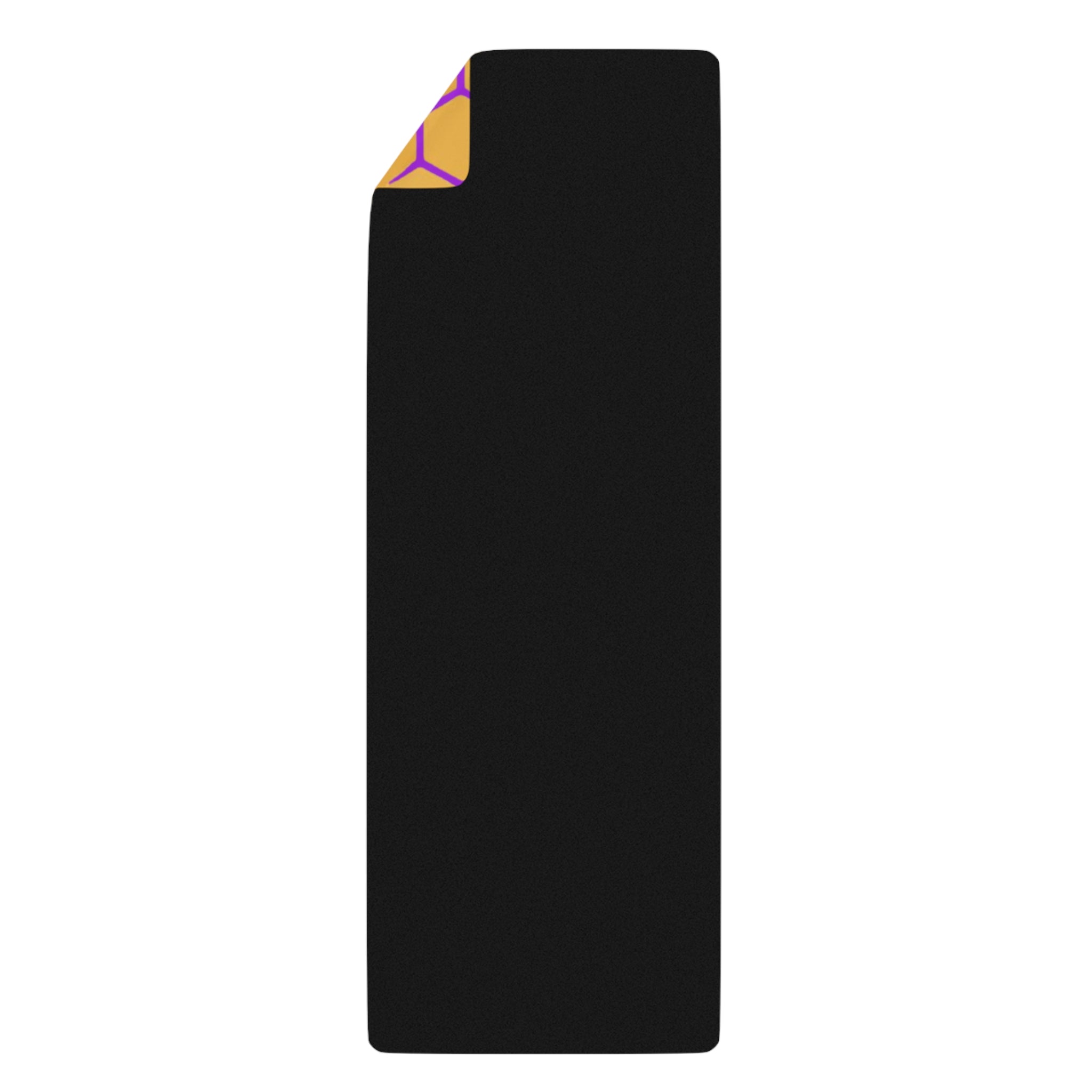 Buzzing on Breath & Belief Chakra Rubber Yoga Mat